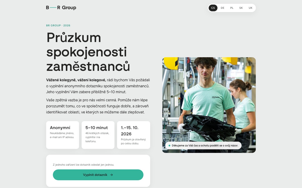 Průzkum spokojenosti